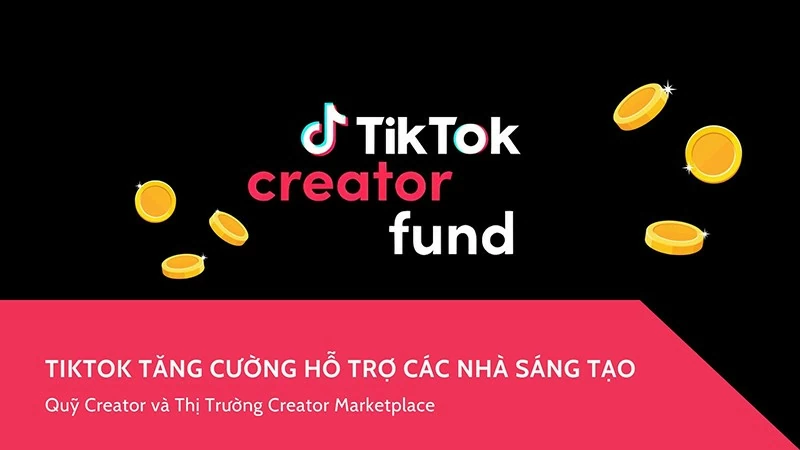 Quỹ sáng tạo TikTok hỗ trợ người sáng tạo kiếm tiền