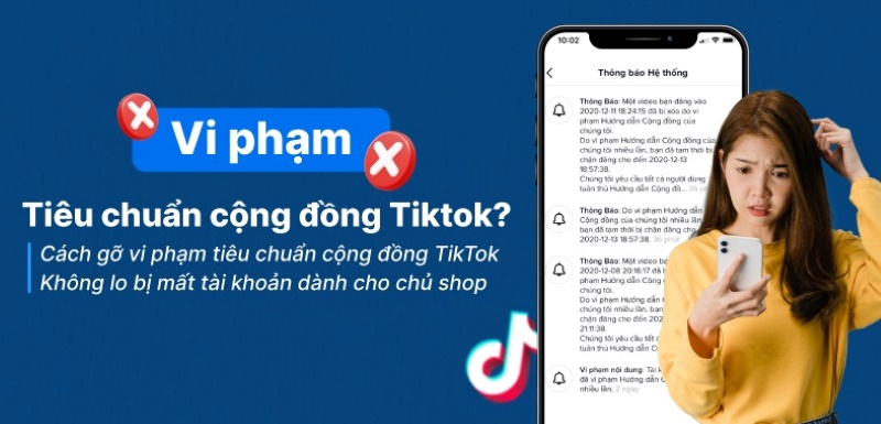 Vi phạm cộng đồng TikTok là gì